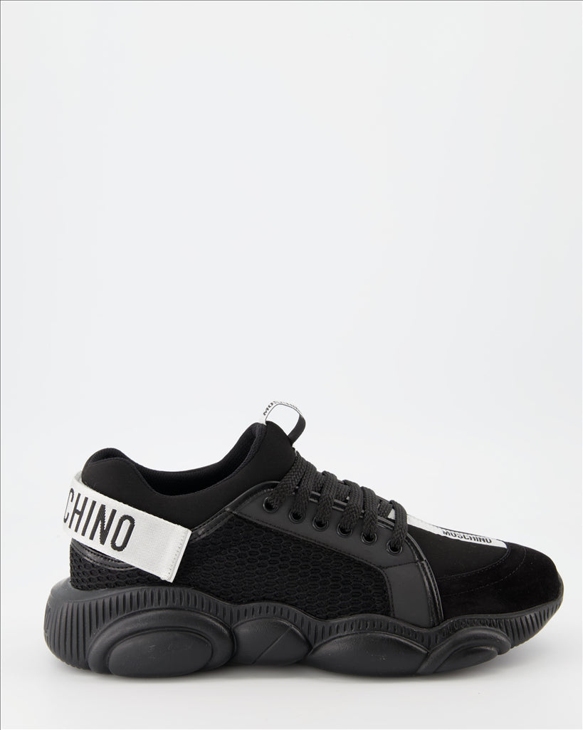Baskets Baskets Teddy Moschino Noir Homme