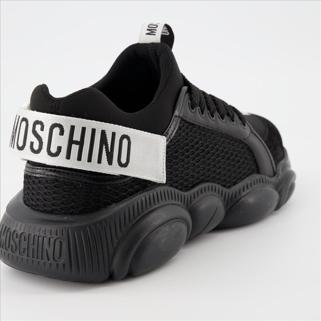 Baskets Baskets Teddy Moschino Noir Homme