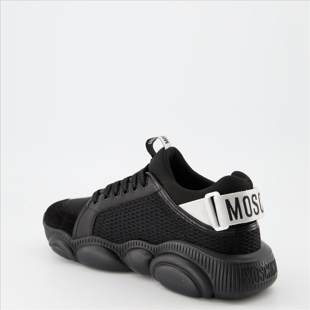 Baskets Baskets Teddy Moschino Noir Homme
