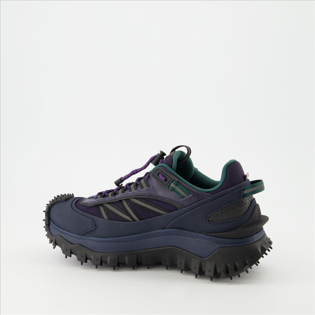 Sneakers Baskets Trailgrip Moncler Grenoble Blu Femme