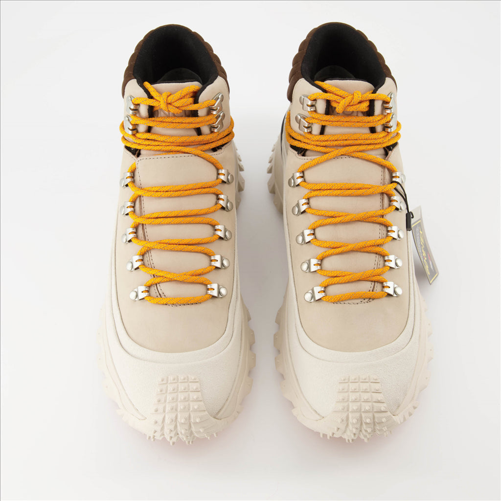 Tênis Baskets Trailgrip Moncler Bege Homme