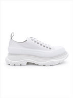 Sneakers Baskets Trainers Alexander McQueen Bianco Femme