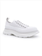 Sneakers Baskets Trainers Alexander McQueen Bianco Femme