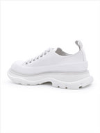 Sneakers Baskets Trainers Alexander McQueen Bianco Femme