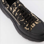 ブーツ・アンクルブーツ トレッド スリック スニーカー Alexander McQueen ベージュ 男