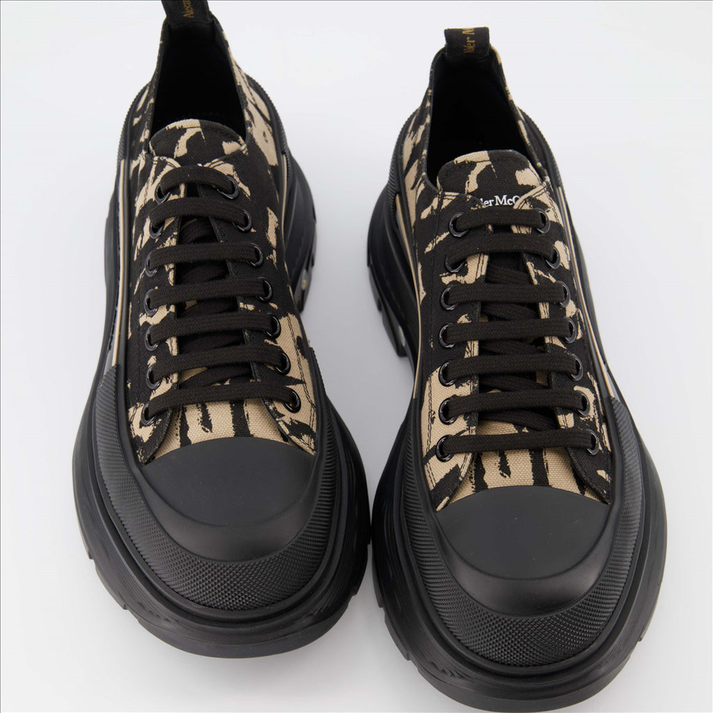 Stiefel und stiefeletten Baskets Tread Slick Alexander McQueen Beige Homme