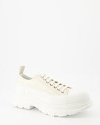 Sneaker Baskets Tread Slick Alexander McQueen Beige Homme
