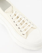 Sneaker Baskets Tread Slick Alexander McQueen Beige Homme