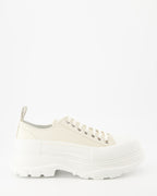 Sneaker Baskets Tread Slick Alexander McQueen Beige Homme