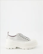 Tênis Baskets Tread Slick Alexander McQueen Cinza Femme
