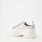 Tênis Baskets Tread Slick Alexander McQueen Cinza Femme