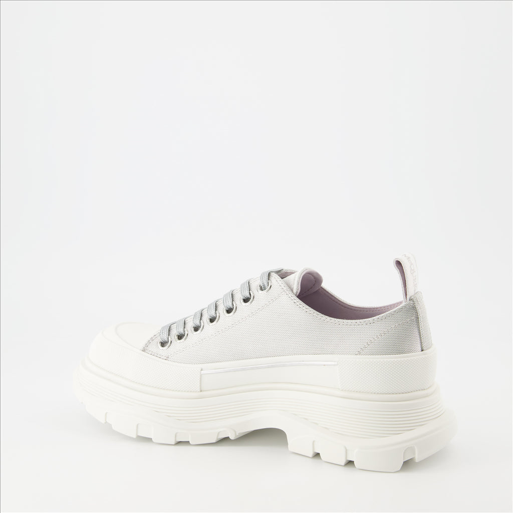 Tênis Baskets Tread Slick Alexander McQueen Cinza Femme