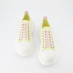Sneaker Baskets Tread Slick Alexander McQueen Gelb Femme