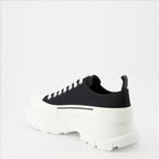 Sneaker Baskets Tread Slick Alexander McQueen Negro Homme