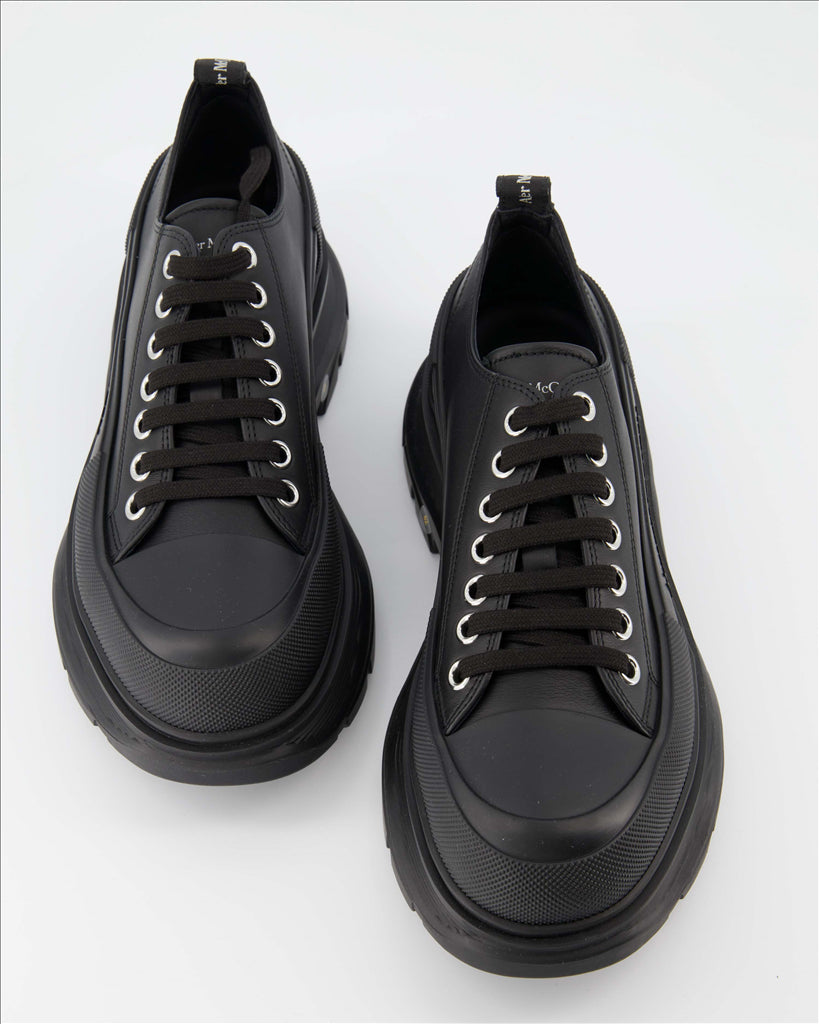 Baskets Baskets Tread Slick Alexander McQueen Noir Homme