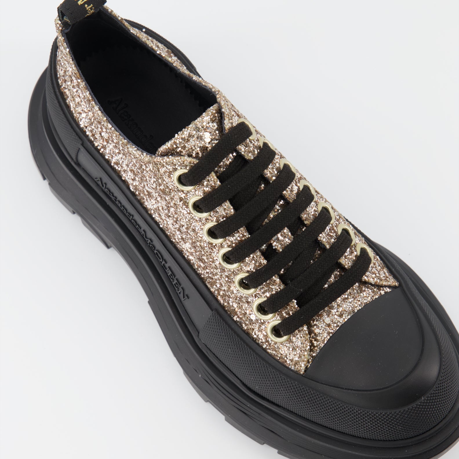 Sneakers Tread Slick Sneakers Alexander McQueen Gold Women