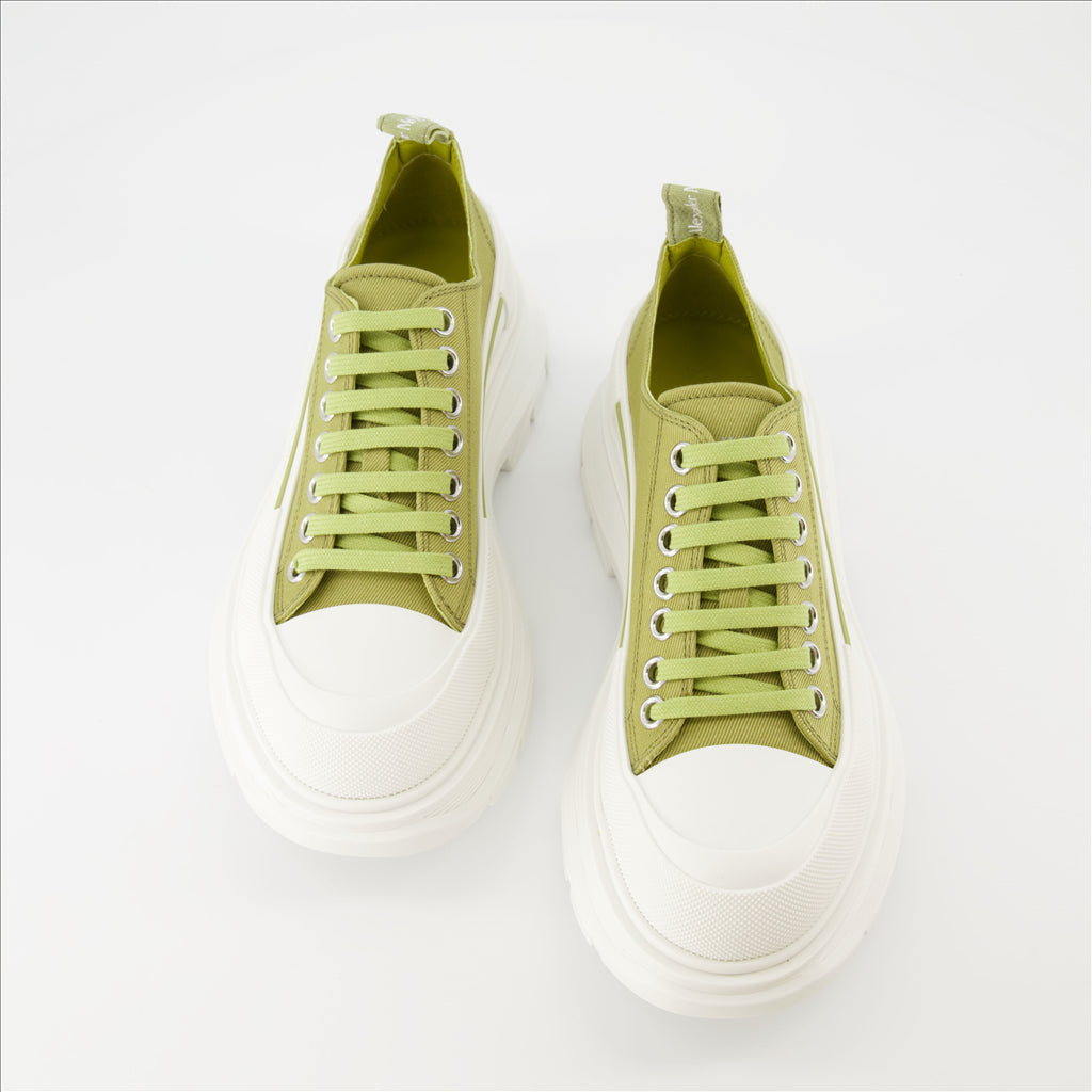 Sneakers Tread Slick Sneakers Alexander McQueen Green Women