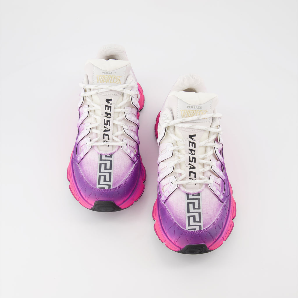 Baskets Trigreca à dégradé rose violet