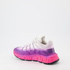 Baskets Trigreca à dégradé rose violet
