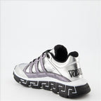 Baskets Baskets Trigreca Versace Argenté Homme