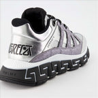 Baskets Baskets Trigreca Versace Argenté Homme