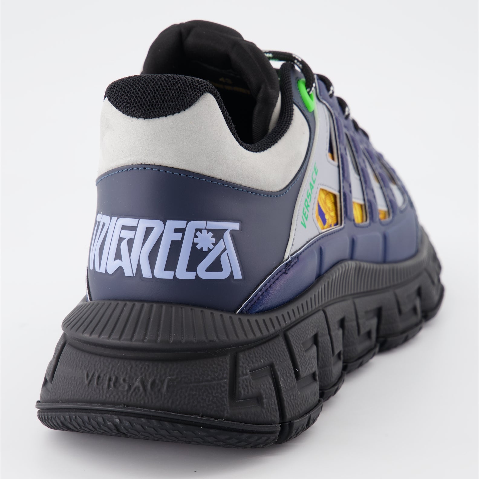Sneaker Baskets Trigreca Versace Blau Homme