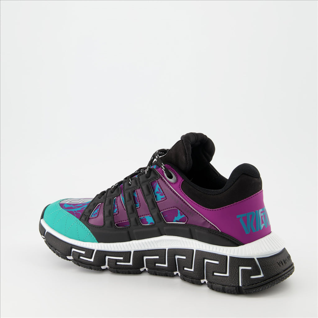 Baskets Baskets Trigreca Versace Noir Homme