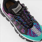 Baskets Baskets Trigreca Versace Noir Homme