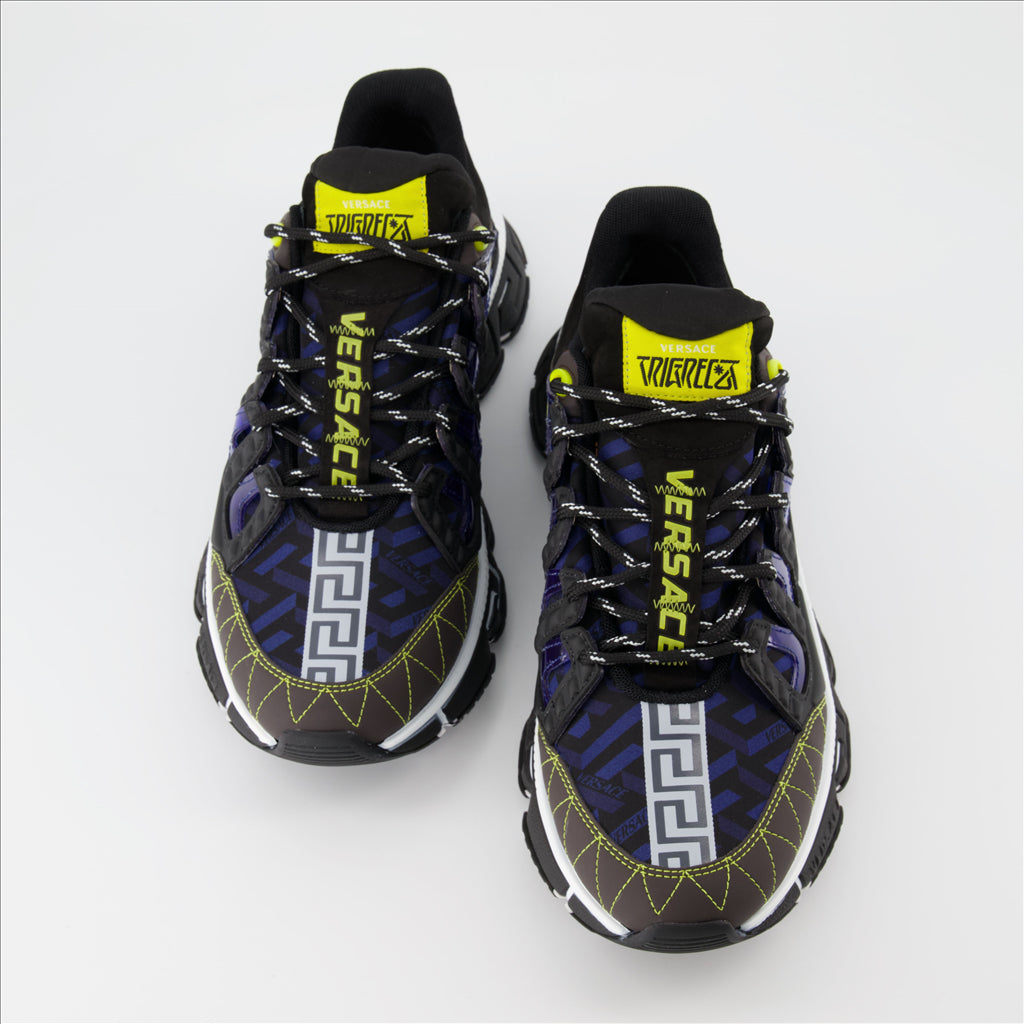 Sneaker Baskets Trigreca Versace Braun Homme