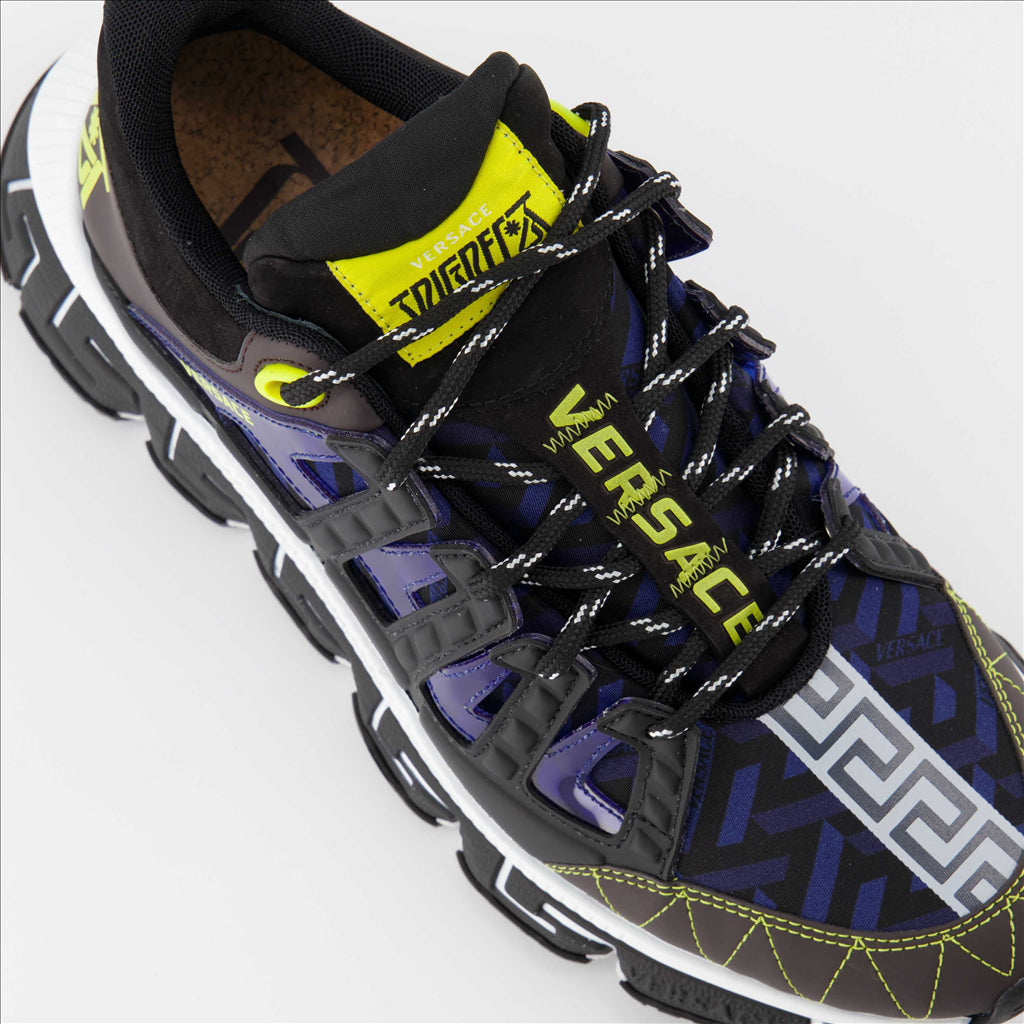 Sneaker Baskets Trigreca Versace Braun Homme