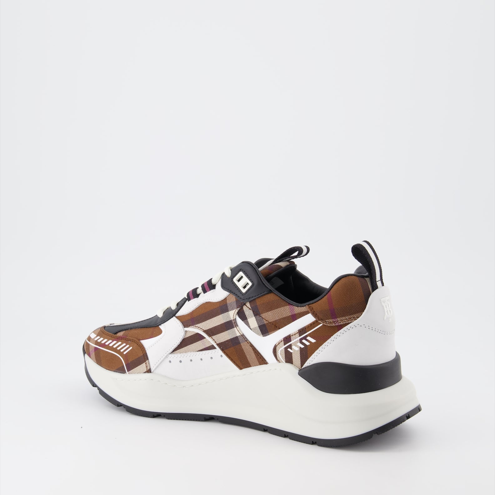 Sneaker Baskets Vintage Check Burberry Marrón Homme