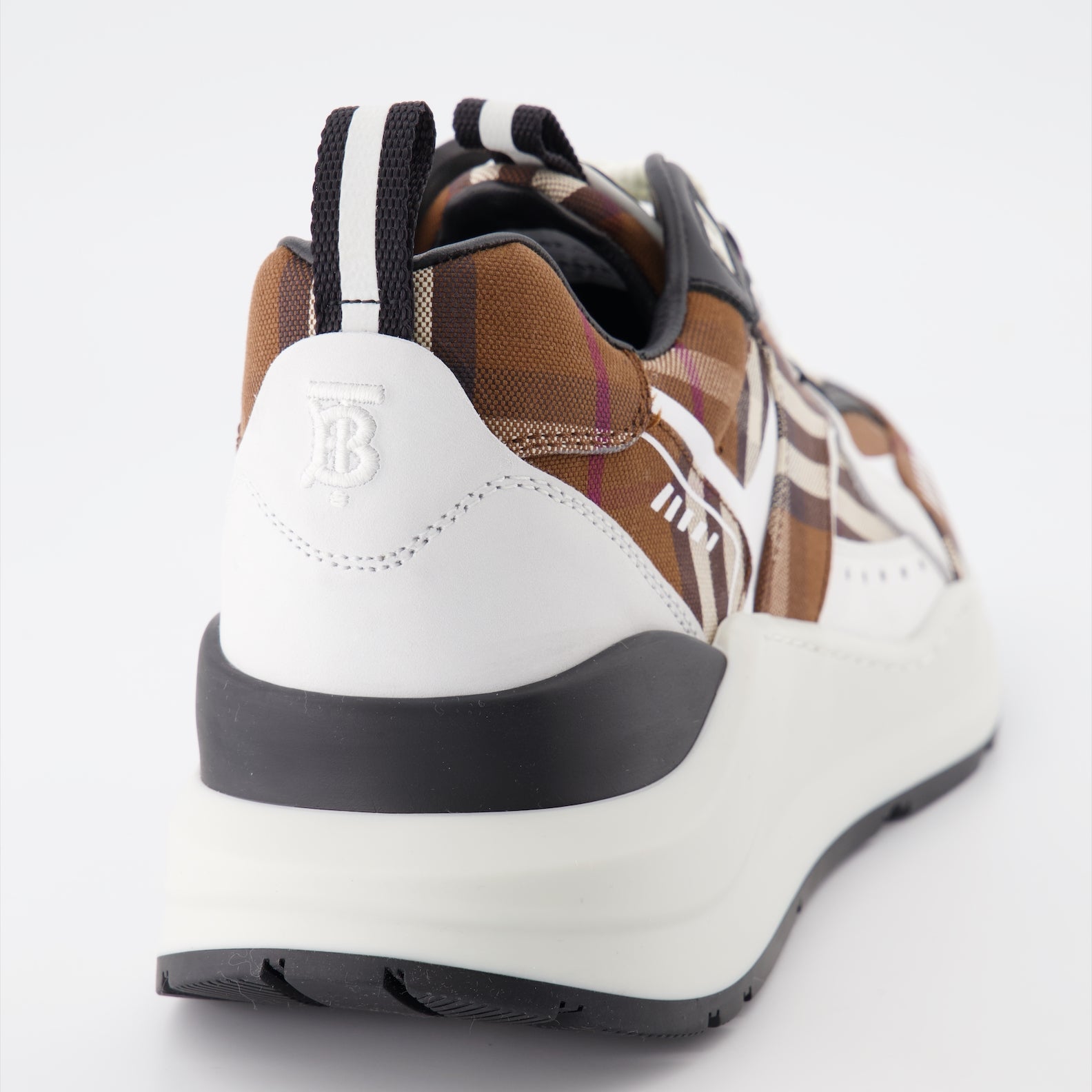 Sneaker Baskets Vintage Check Burberry Marrón Homme