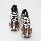 Baskets Baskets Vintage Check Burberry Marron Homme