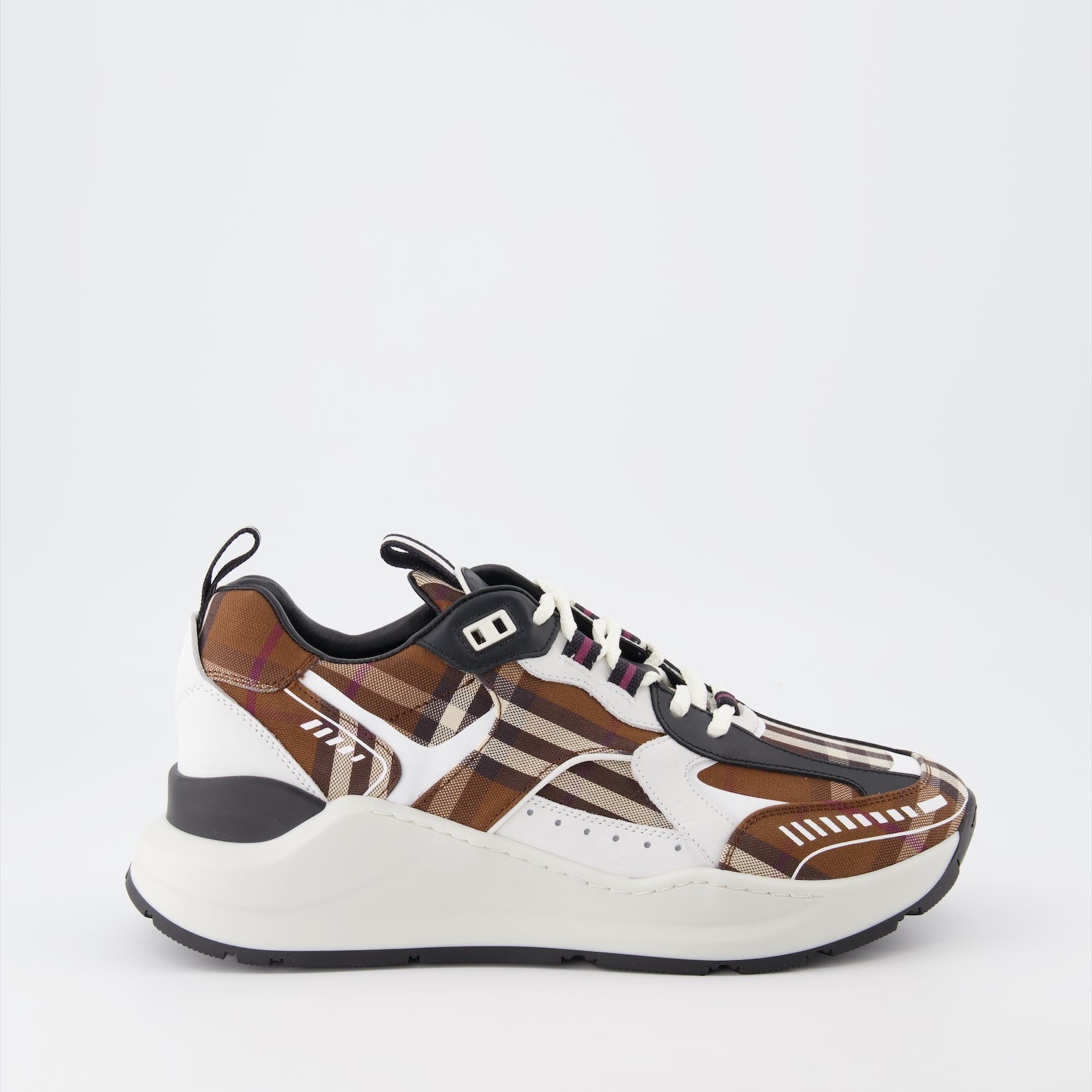 Sneaker Baskets Vintage Check Burberry Marrón Homme
