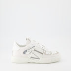 Baskets VL7N gris blanc