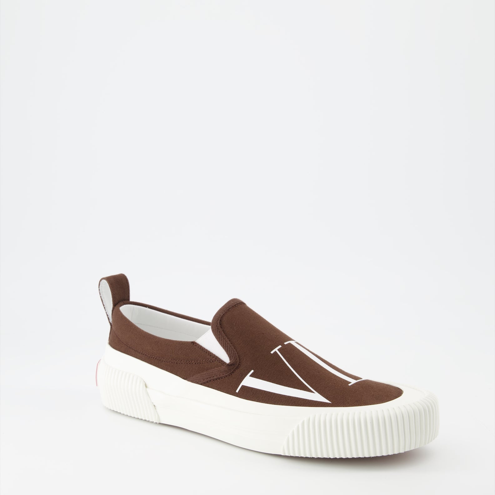 Sneaker Baskets VLTN Valentino Garavani Braun Homme