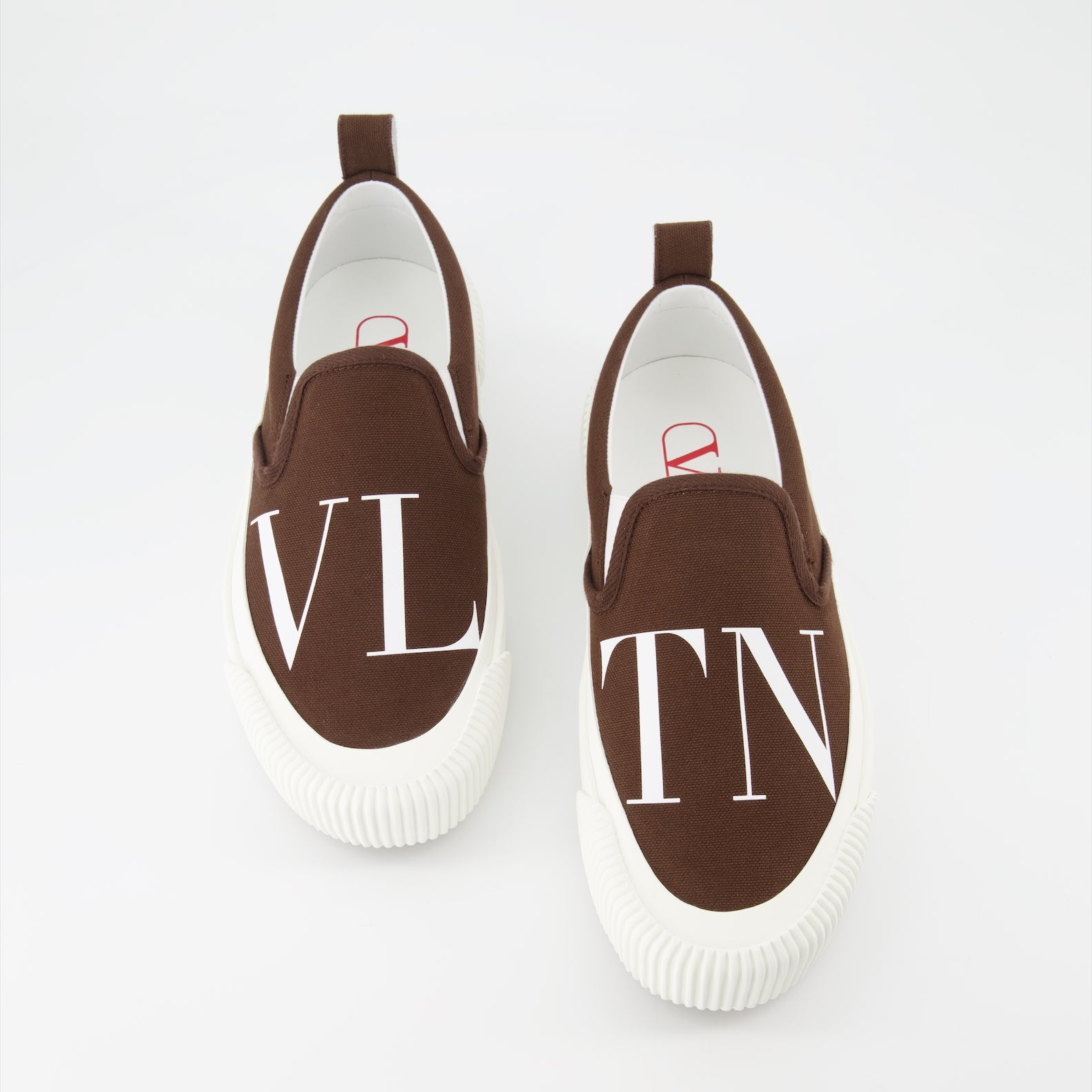 Sneaker Baskets VLTN Valentino Garavani Braun Homme