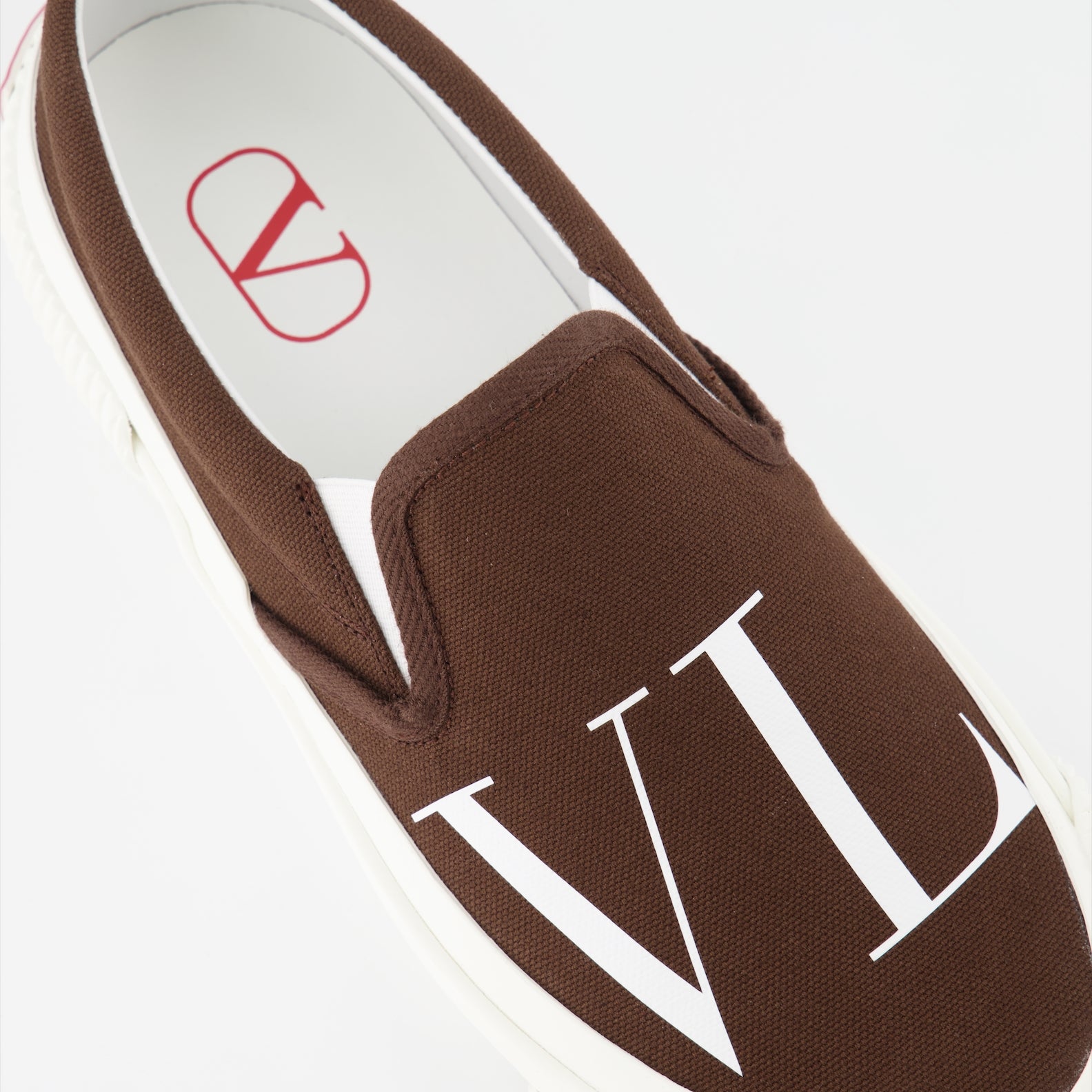 Sneaker Baskets VLTN Valentino Garavani Braun Homme