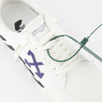 Sneakers Baskets Vulcanized Off-White Bianco Homme