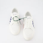 Sneakers Baskets Vulcanized Off-White Bianco Homme