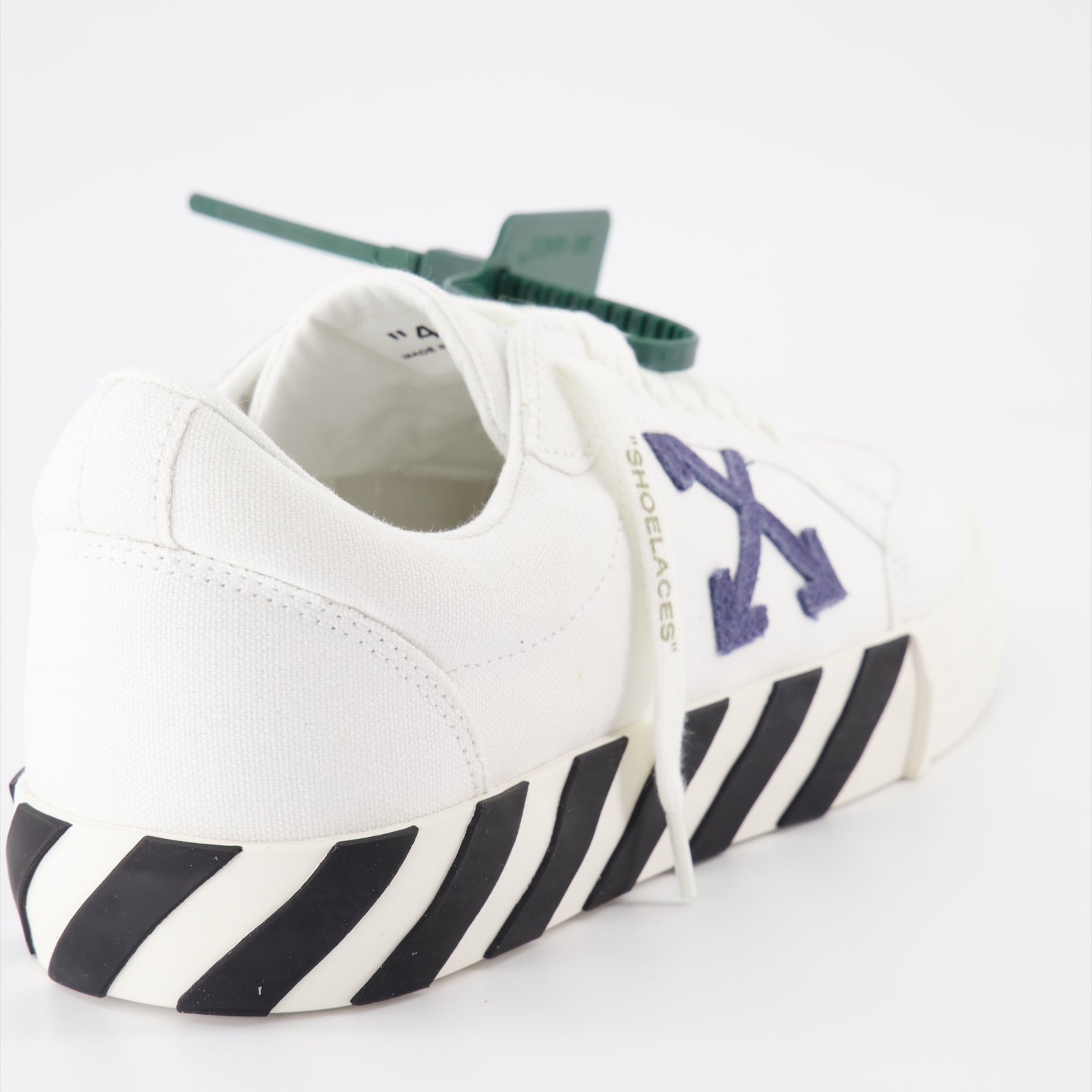 Sneakers Baskets Vulcanized Off-White Bianco Homme