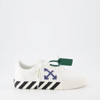 Sneakers Baskets Vulcanized Off-White Bianco Homme