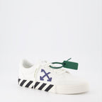Sneakers Baskets Vulcanized Off-White Bianco Homme