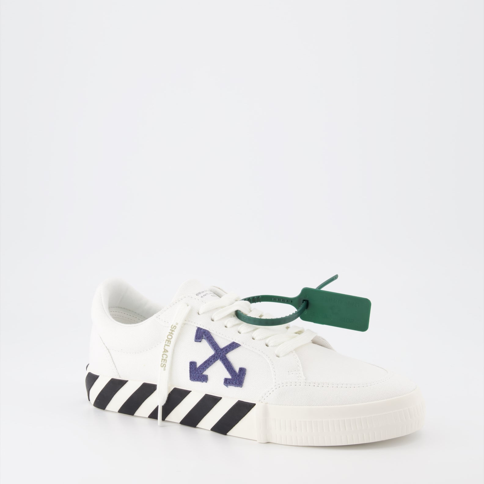 Sneakers Baskets Vulcanized Off-White Bianco Homme