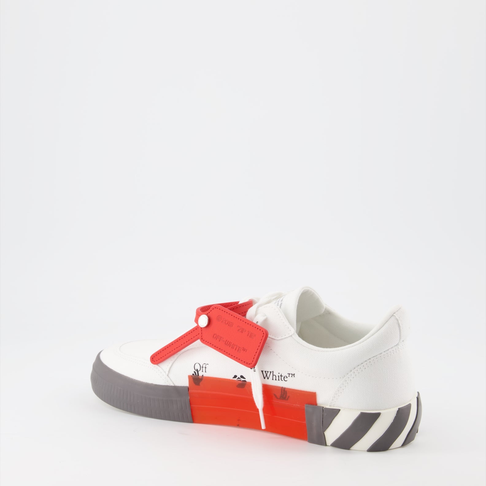 Sneaker Baskets Vulcanized Off-White Weiß Homme