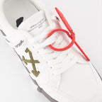 Sneaker Baskets Vulcanized Off-White Weiß Homme