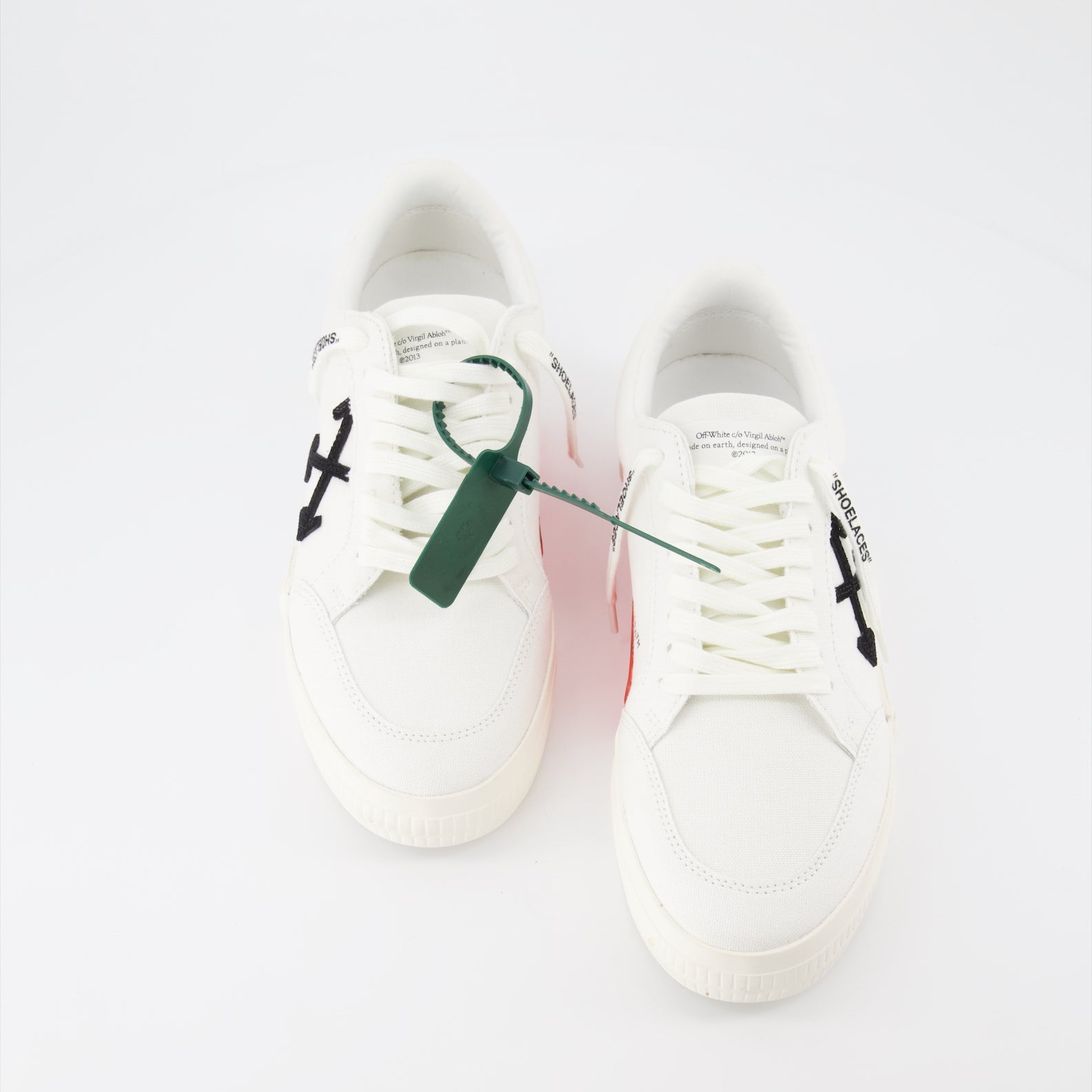 Sneaker Baskets Vulcanized Off-White Weiß Homme