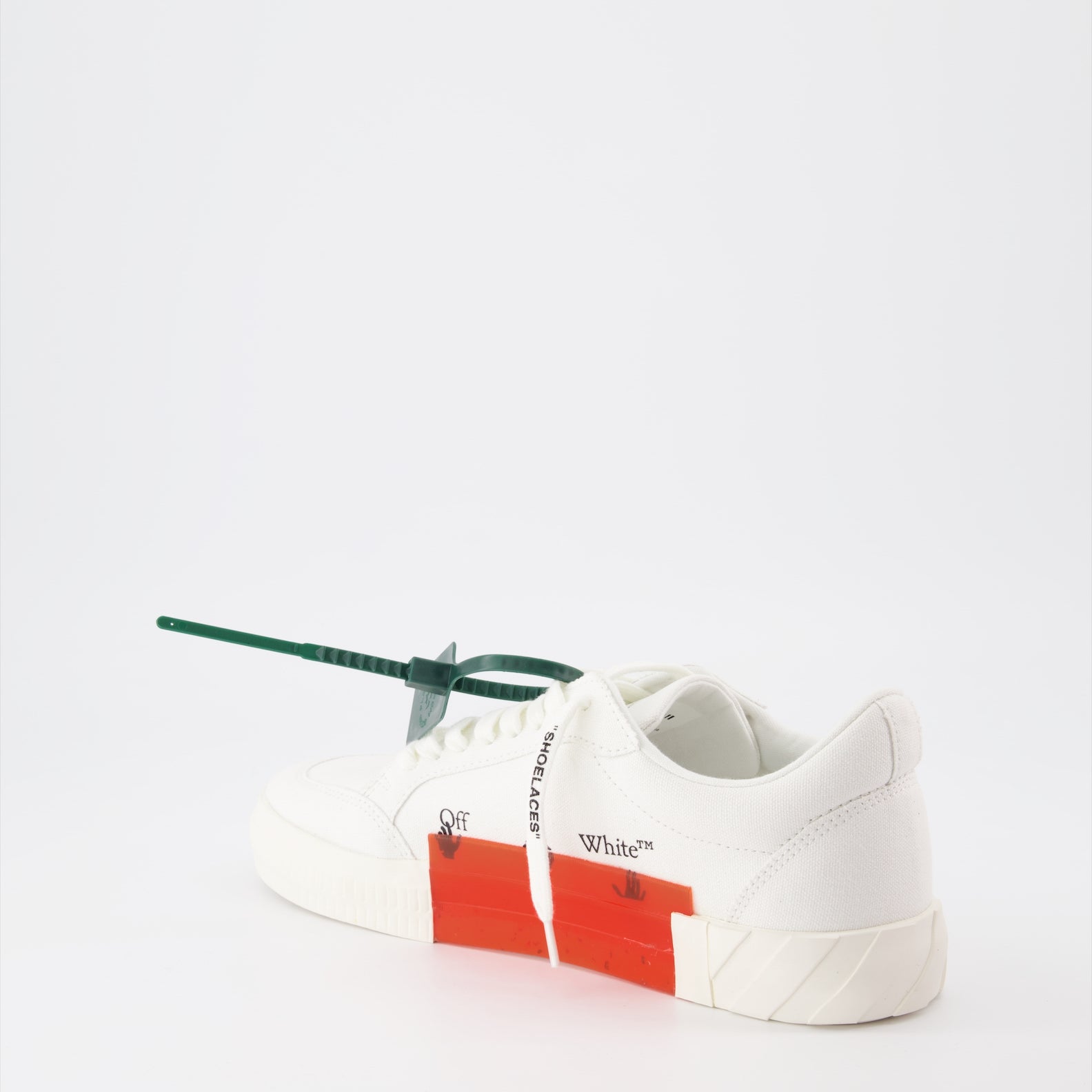 Sneaker Baskets Vulcanized Off-White Weiß Homme