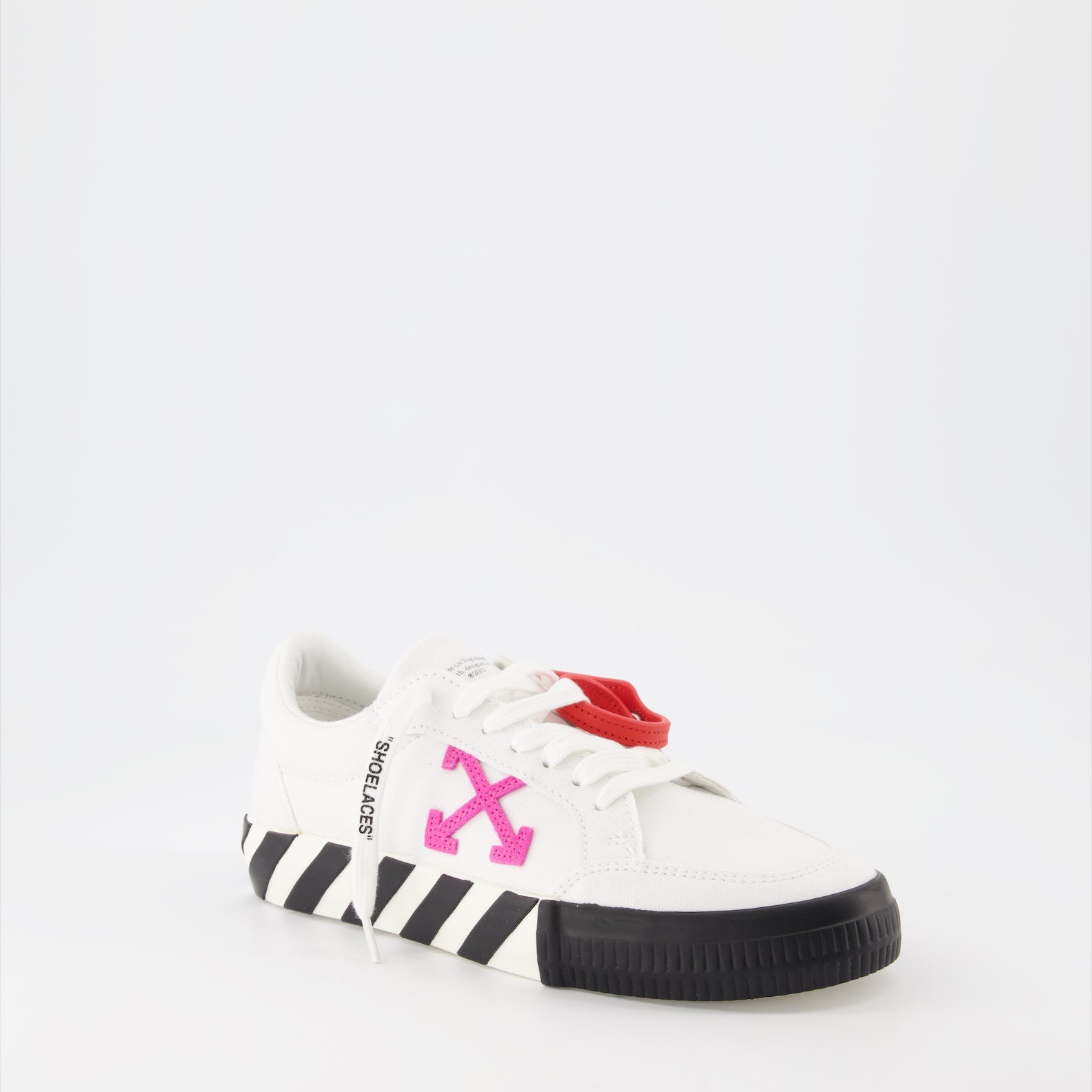 Sneaker Baskets Vulcanized Off-White Weiß Femme