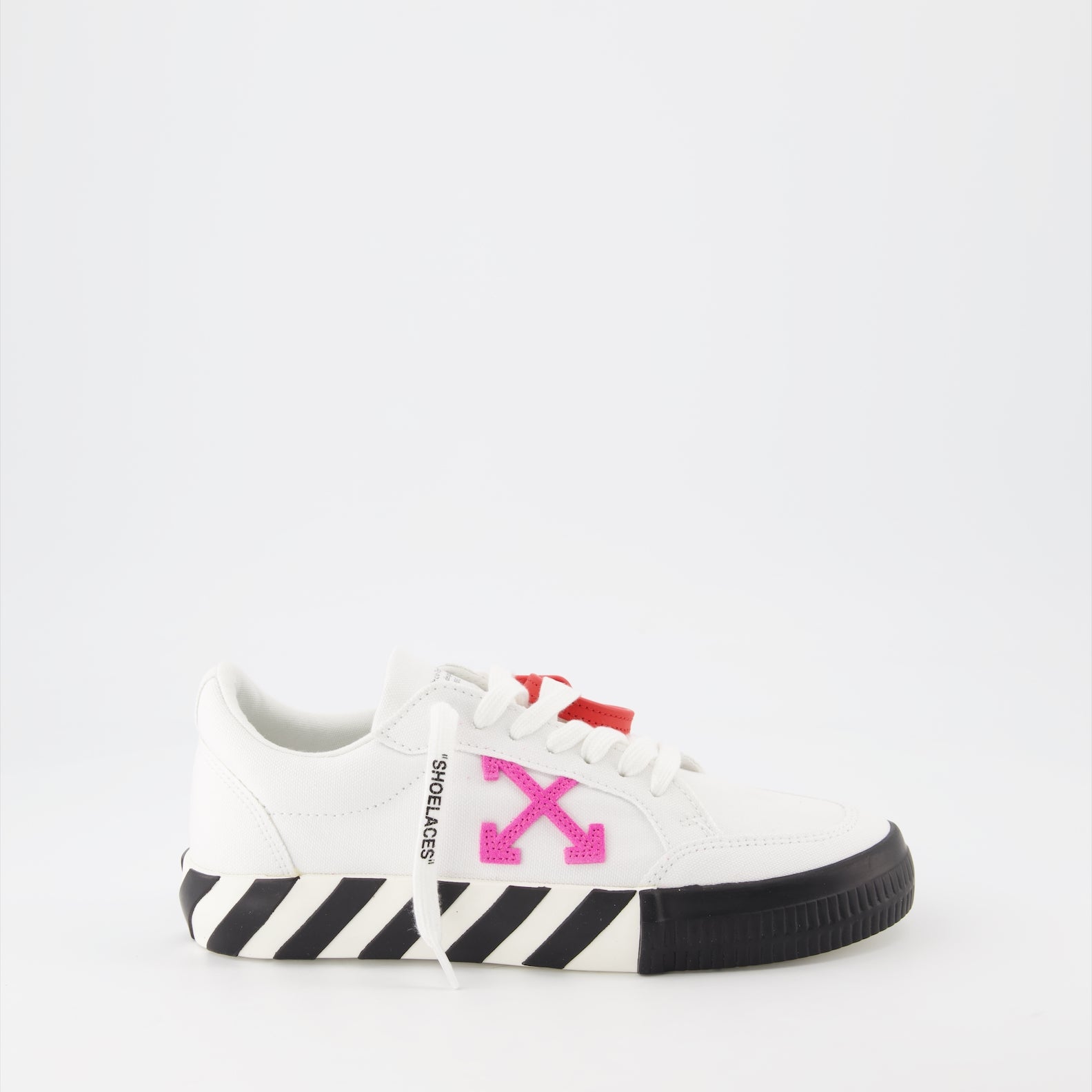 Sneaker Baskets Vulcanized Off-White Weiß Femme